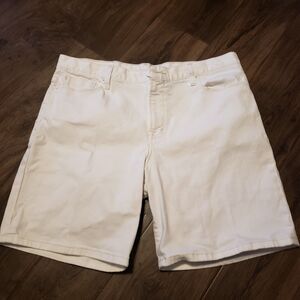Calvin Klein White Jeans Women's Shorts Sz 31